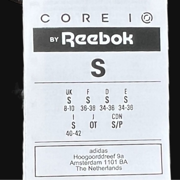 🌻SET of TWO (2) NEW w/tag Reebok Core 10 Strappy Sports Bras Both Size Small - Picture 7 of 9